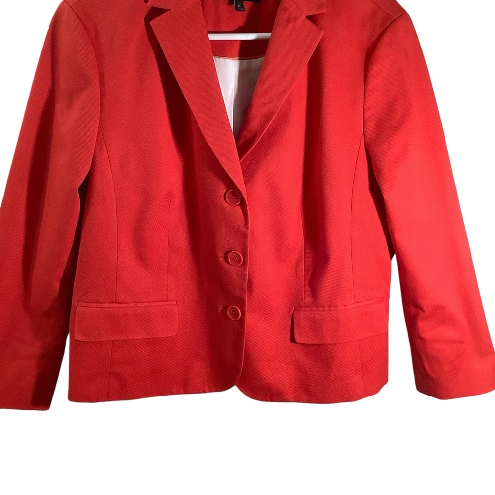 Talbots Three Button Blazer Short Length Office C… - image 3